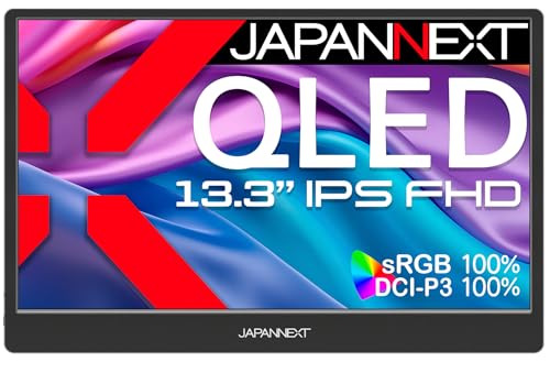 だぁさん専用　新品　保証書付き　JAPANNEXT モバイルディスプレイ JAPANNEXT 13.3インチ IPSパネル搭載 WUXGA(1920x1200)解像度